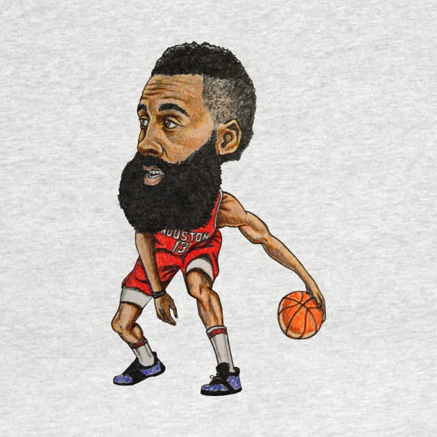 Harden Caricature by tabslabred